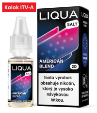 Liqua SALT liquid - American Blend  10ml / 10mg "A"