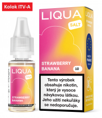 Liqua SALT liquid - Strawberry Banana  10ml / 10mg "A"