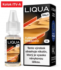 Liqua SALT liquid - Turkish Tobacco  10ml / 10mg "A"