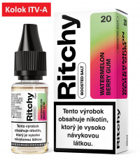 Ritchy SALT liquid - Watermelon Berry Gum  10ml / 10mg "A"