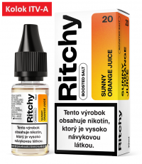 Ritchy SALT liquid - Sunny Orange Juice  10ml / 10mg "A"