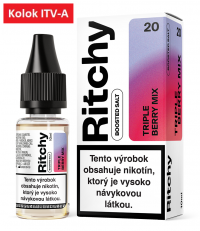 Ritchy SALT liquid - Triple Berry Mix 10ml / 10mg "A"