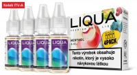 LIQUA 4pack liquid (4x10ml) - Mentol (Mentol) 40ml / 12mg "A"