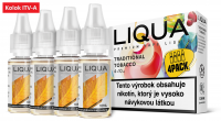 LIQUA 4pack liquid (4x10ml) - Traditional Tobacco (Tradičný tabak) 40ml / 12mg "A"