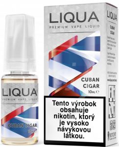 LIQUA Elements Cuban Cigar Tobacco (Kubánska cigara) 10ml / 6mg