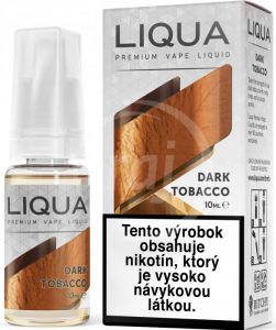 LIQUA Elements Dark Tobacco (Silný tabak) 10ml / 6mg