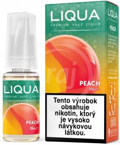 LIQUA Elements liquid Peach (Broskyňa) 10ml / 12mg