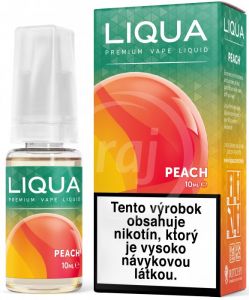LIQUA Elements Peach (Broskyňa) 10ml / 12mg