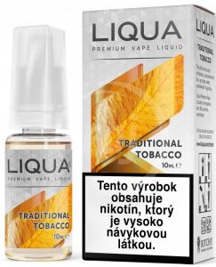 LIQUA Elements liquid Traditional Tobacco (Tradičný tabak) 10ml / 12mg