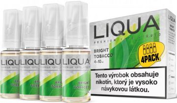 LIQUA Elements liquid 4Pack Bright tobacco 4 x 10ml / 12mg (čistá tabáková příchuť)