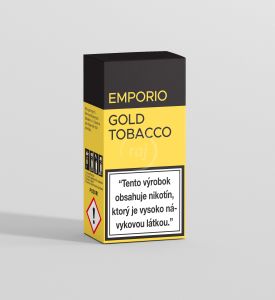 EMPORIO liquid - Gold Tobacco 10ml / 3mg