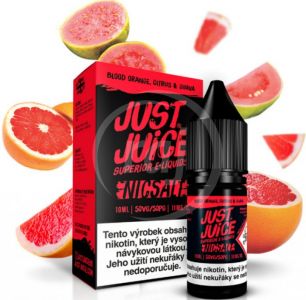 Just Juice SALT liquid - Blood Orange, Citrus & Guava 10ml / 20mg