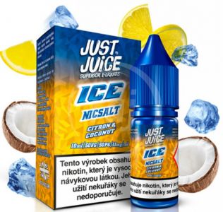 Just Juice SALT liquid - ICE Citron & Coconut 10ml / 20mg