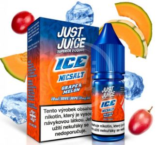 Just Juice SALT liquid - ICE Grape & Melon 10ml / 20mg