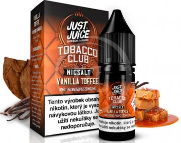 Just Juice SALT liquid - Tobacco Vanilla Toffee 10ml / 20mg
