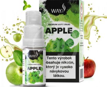 WAY to Vape liquid - Apple 10ml / 12mg