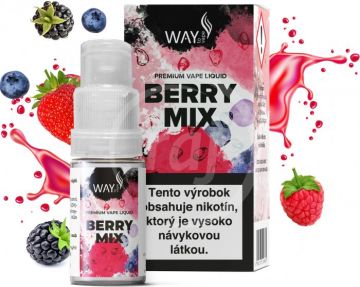 WAY to Vape liquid - Berry Mix 10ml / 18mg