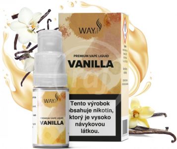 WAY to Vape liquid - Vanilla 10ml / 6mg