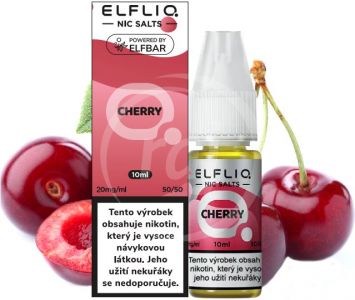 ELFLIQ Nic SALT liquid - Cherry 10ml / 20mg