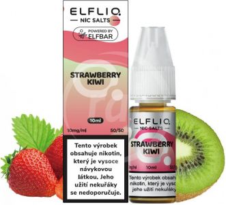 ELFLIQ Nic SALT liquid - Strawberry Kiwi 10ml / 10mg