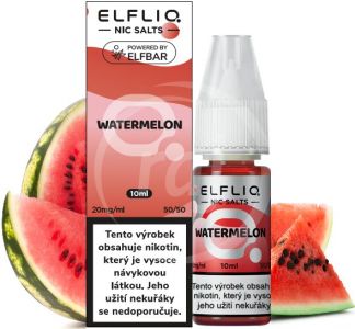 ELFLIQ Nic SALT liquid - Watermelon 10ml / 20mg