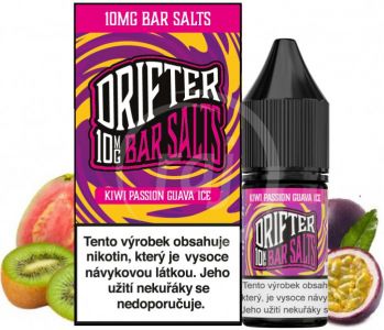 Drifter Bar Salts liquid - Kiwi Passionfruit Guava Ice 10ml / 10mg