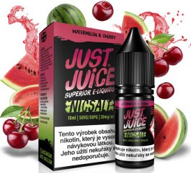 Just Juice SALT liquid - Watermelon & Cherry 10ml / 20mg