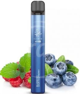 ELF BAR 600 V2 jednorázová elektronická cigareta - Blueberry Sour Raspberry 20mg 1ks