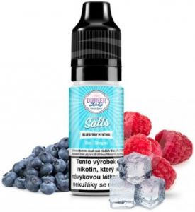 Dinner Lady Nic SALT liquid - Blueberry Mentho 10ml / 20mg