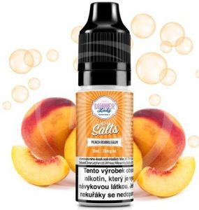Dinner Lady Nic SALT liquid - Peach Bubblegum 10ml / 20mg