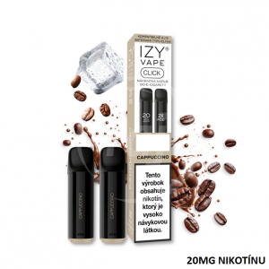 IZY VAPE CLICK 2xPOD 2ml / 1bal – CAPPUCCINO 20mg