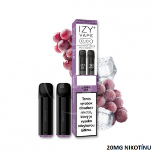 IZY VAPE CLICK 2xPOD 2ml / 1bal – GRAPE ICE 20mg