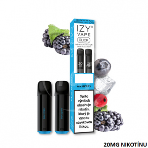 IZY VAPE CLICK 2xPOD 2ml / 1bal – MIX BERRY 20mg