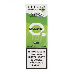 ELFLIQ Nic SALT liquid - Spearmint  10ml / 20mg