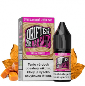 Drifter Bar Salts liquid - Cream Tobacco 10ml / 20mg