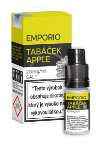 EMPORIO Salt liquid - TABÁČEK APPLE 10ml / 20mg