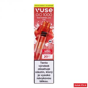 VUSE GO 1000 E CIGARETA - WATERMELON ICE 20mg 2ml A 1ks
