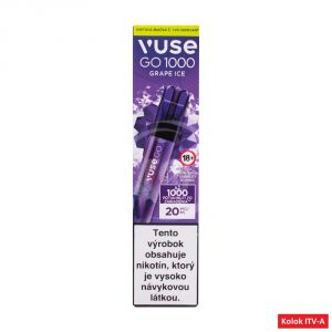 VUSE GO 1000 E CIGARETA - GRAPE ICE 20mg 2ml A 1ks