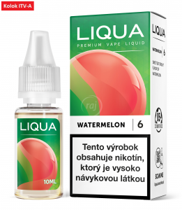 LIQUA liquid - Watermelon (Vodný melón) 10ml / 18mg "A"