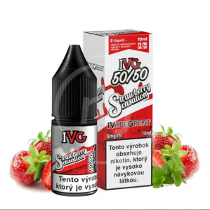 IVG 5050 liquid - Strawberry Sensation 10ml / 6mg