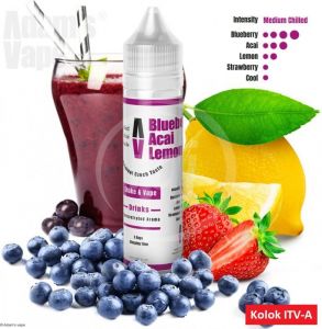 Adam´s Vape S&V aróma 10ml - Blueberry Acai Lemonade "A"