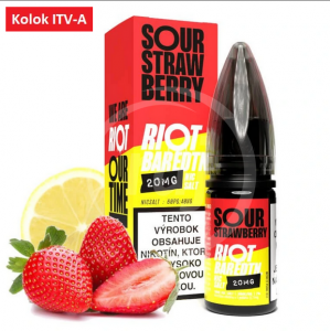 Riot Bar EDTN Salt liquid - Sour Strawberry 10ml / 20mg "A"