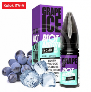 Riot Bar EDTN Salt liquid - Grape Ice 10ml / 10mg "A"