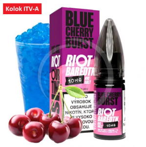 Riot Bar EDTN Salt liquid - Blue Cherry Burst 10ml / 10mg "A"