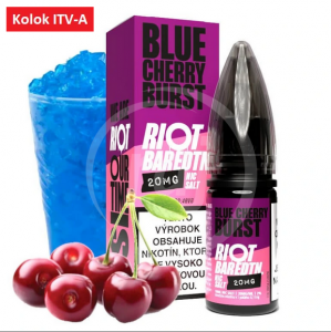 Riot Bar EDTN Salt liquid - Blue Cherry Burst 10ml / 20mg "A"