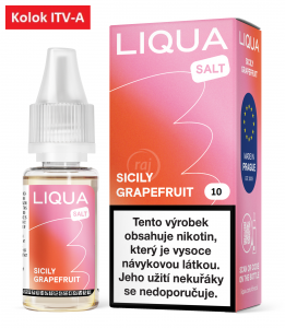Liqua SALT liquid - Sicily Grapefruit  10ml / 10mg "A"