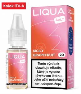 Liqua SALT liquid - Sicily Grapefruit  10ml / 20mg "A"