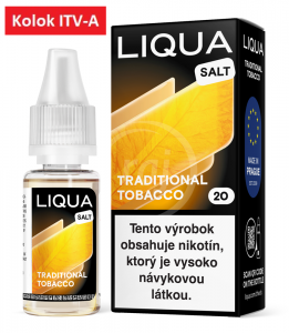 Liqua SALT liquid - Traditional Tobacco  10ml / 20mg "A"