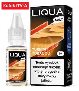 Liqua SALT liquid - Turkish Tobacco  10ml / 10mg "A"