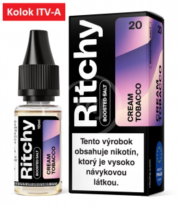 Ritchy SALT liquid - Cream Tobacco  10ml / 20mg "A"